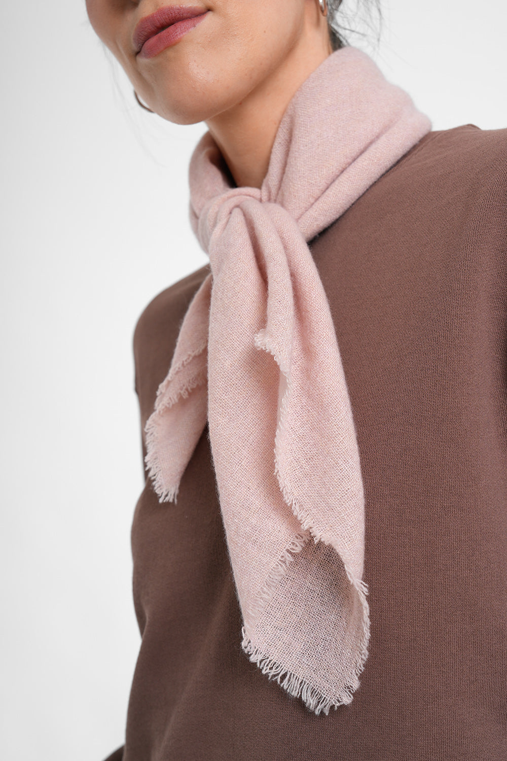 Quelara Wool Stola - taupe