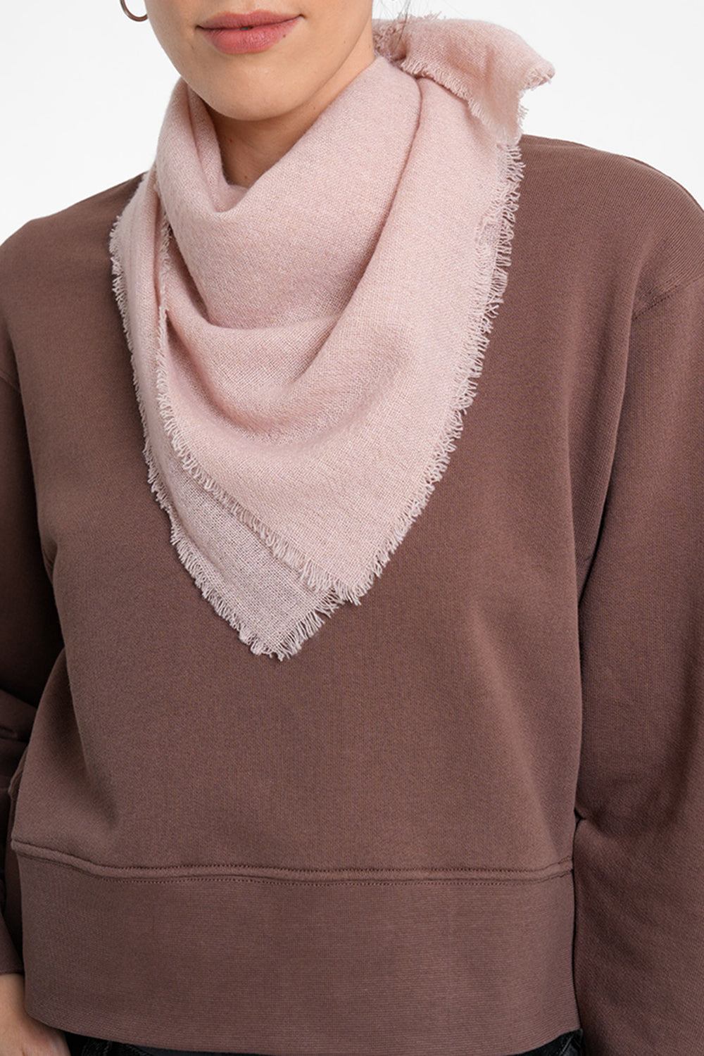 Quelara Wool Stola - taupe