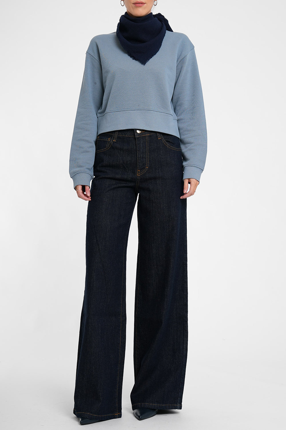 Quelara Wool Stola - taupe