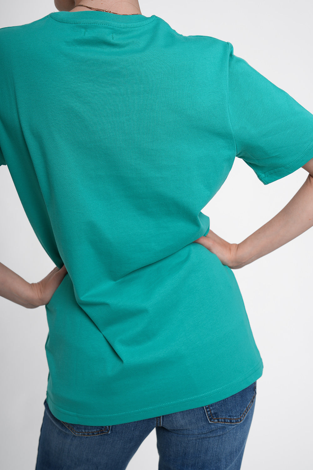 Talu Organic Cotton Shirt - turquoise
