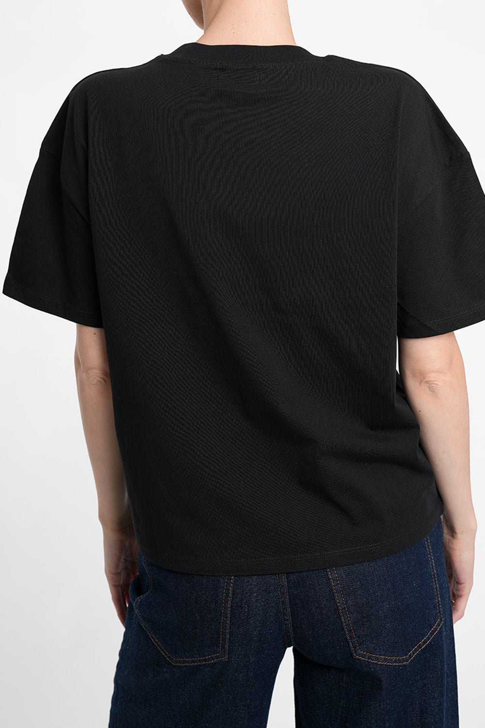 Tessa Organic Cotton Shirt - black