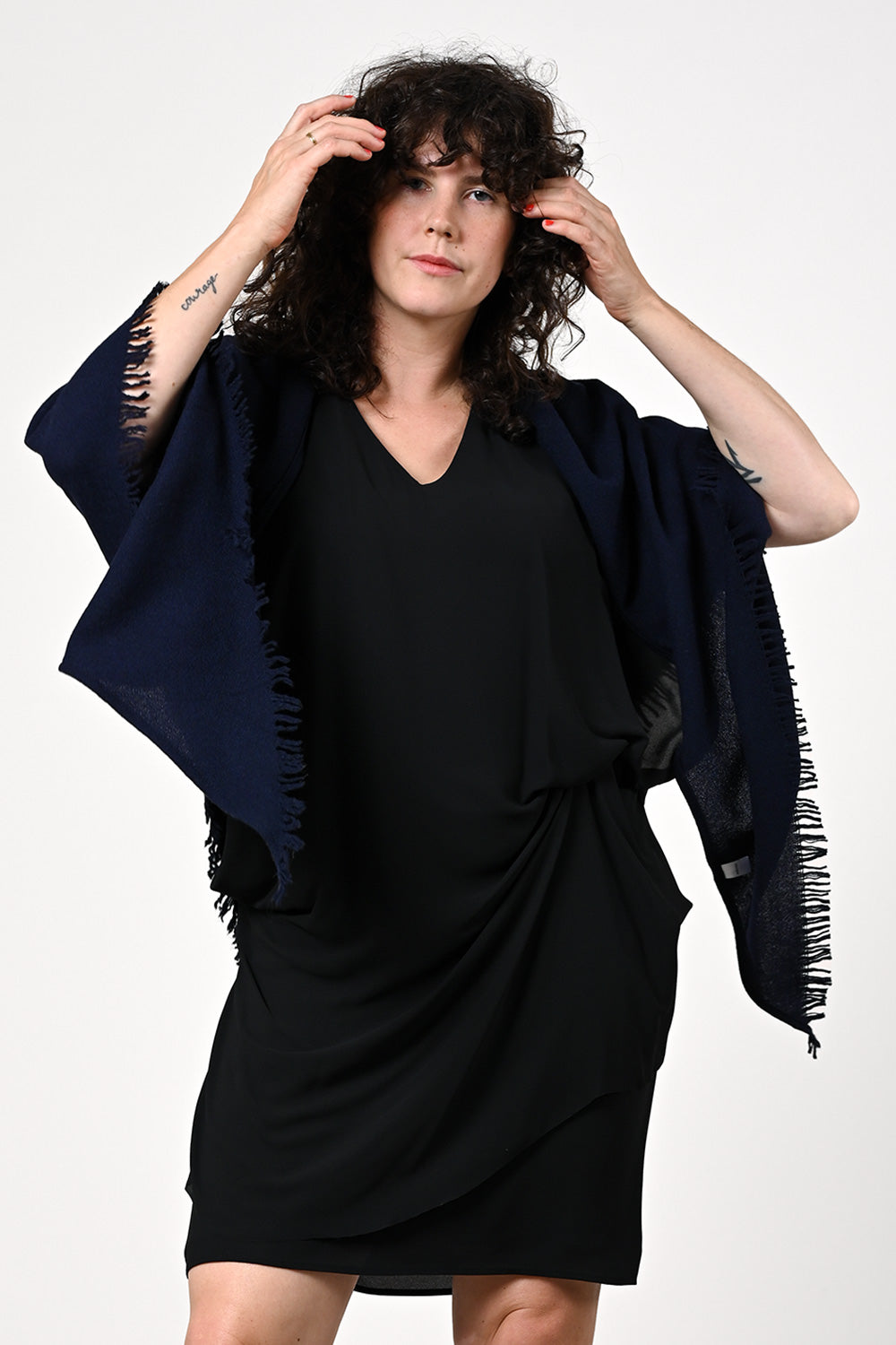 Quelara Wool Stola - notte