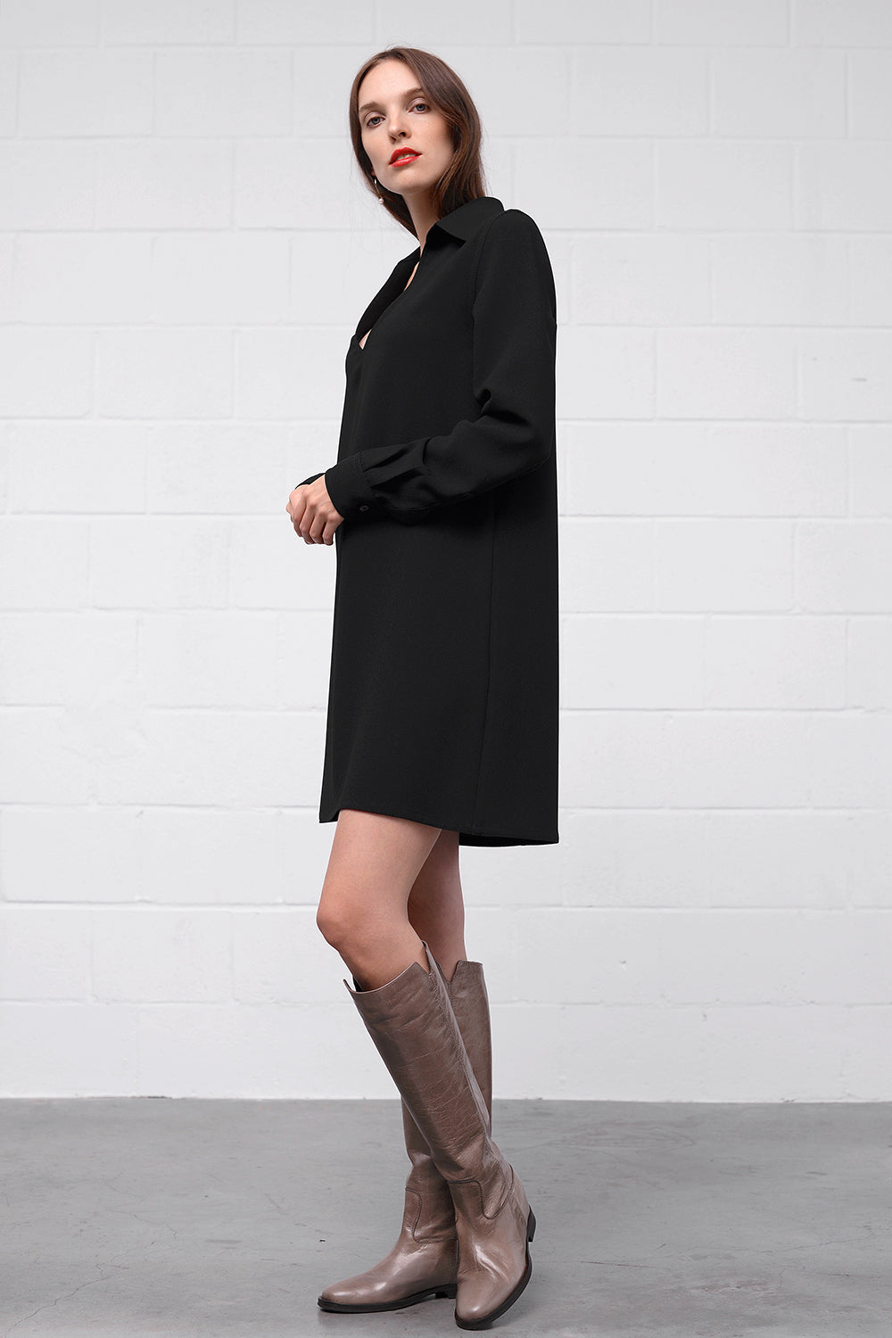 Adimona Dress - nero - PREGO - made with love - Damenmode