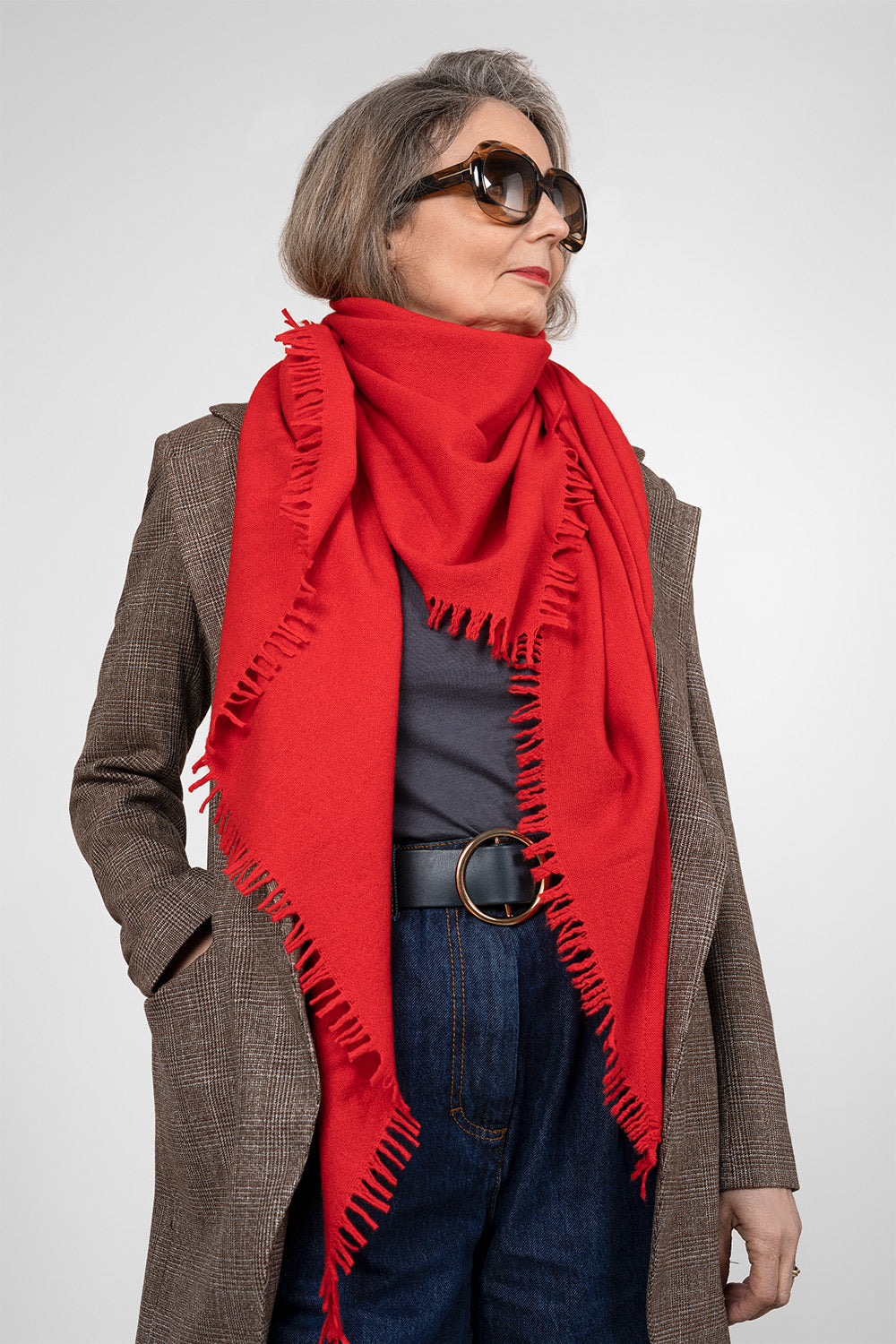 Quelara Stola - berry