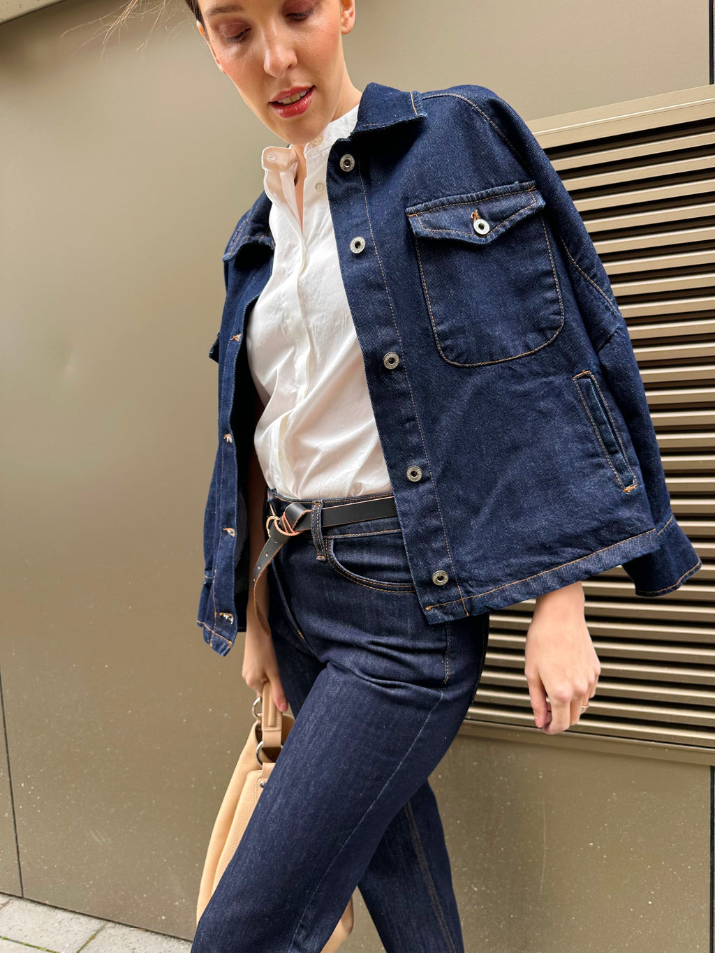 Cathy Blouse - dark blue