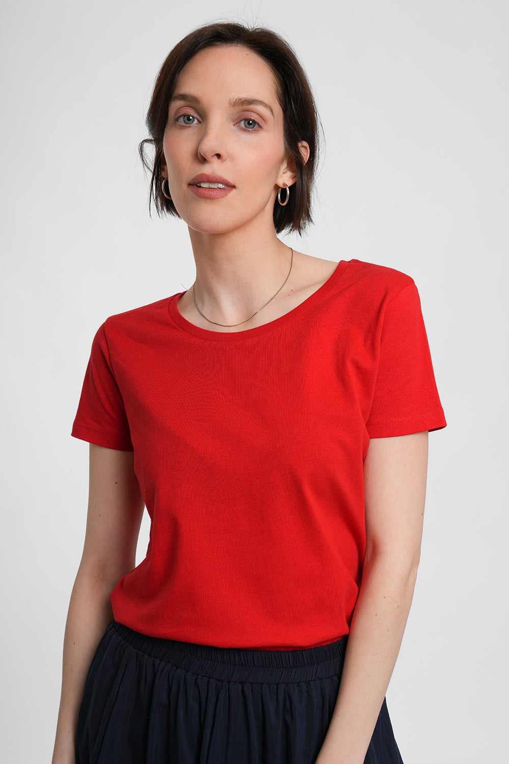 Tipra Organic Cotton Shirt - red