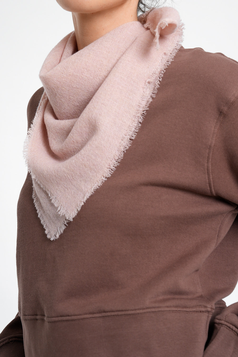Quelara Wool Stola - taupe