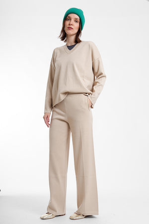 Amy Knit Pull - beige