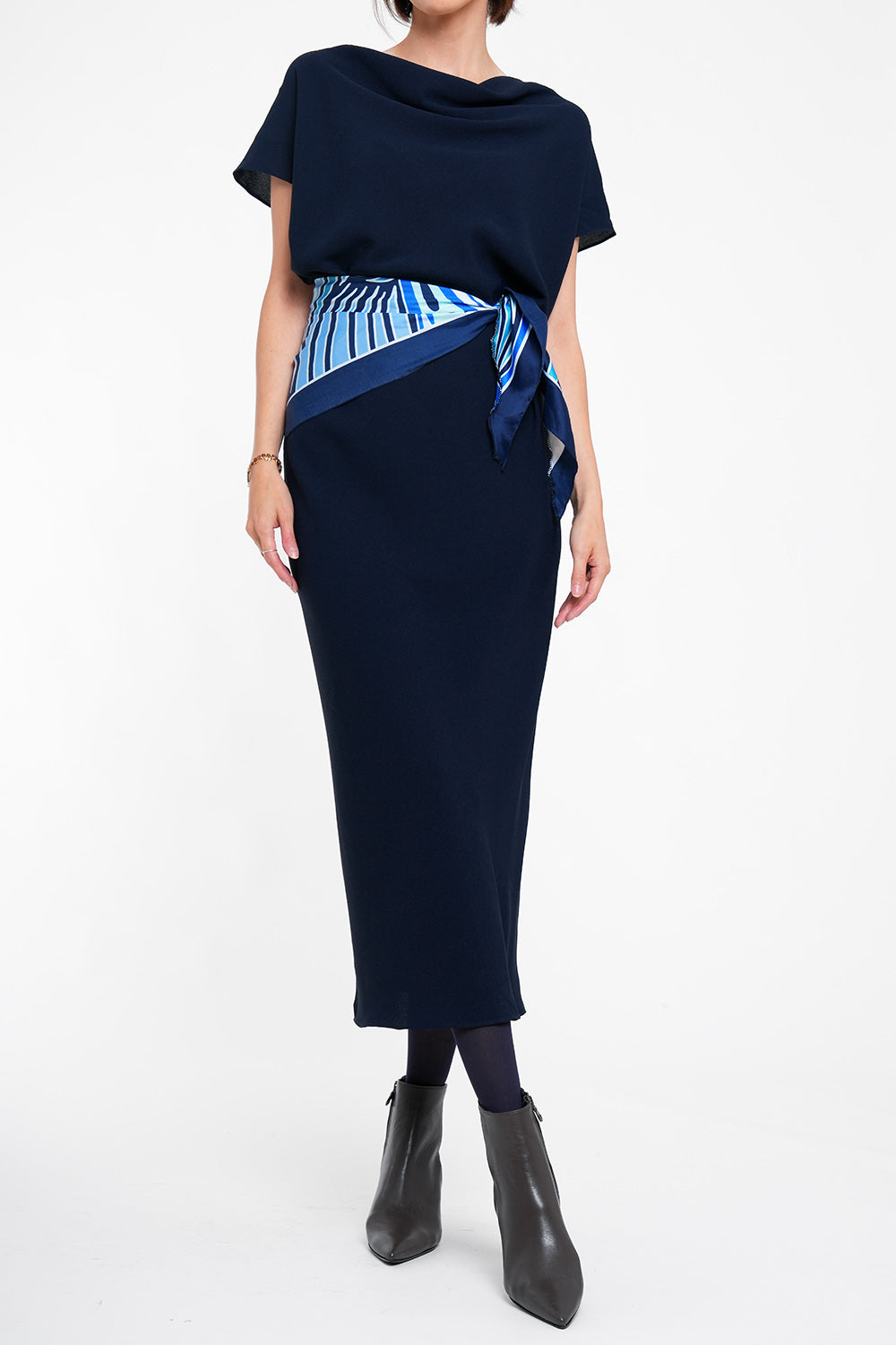 Aquis Dress - blustripe