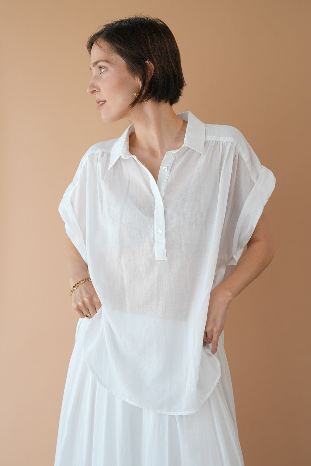 Camara Blouse - white