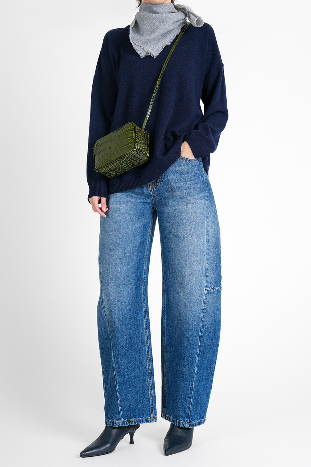 Quelara Wool Stola - taupe