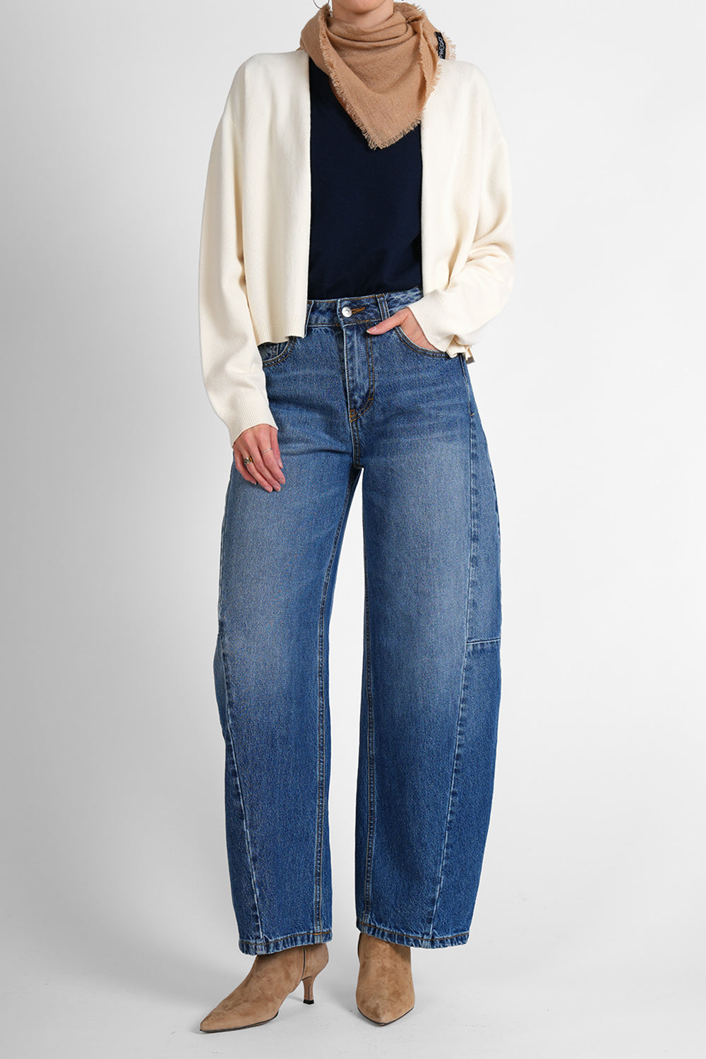 Cara Wool Scarf - camel