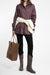 Carmon 801 Blouse - maroon