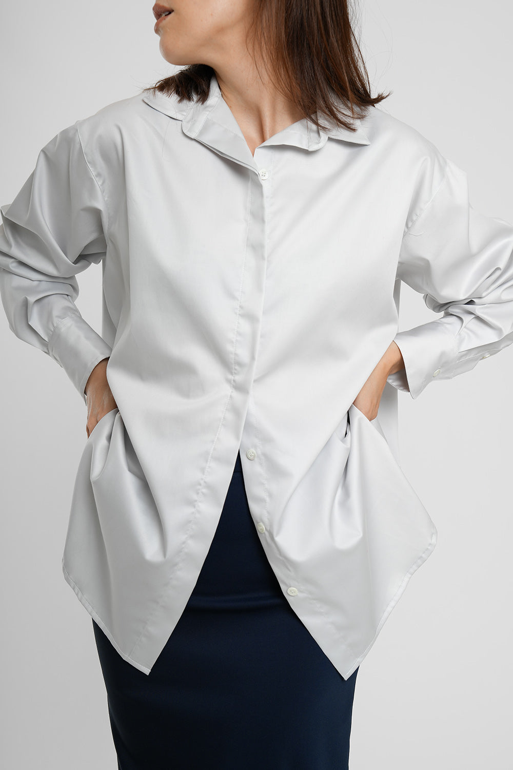 Carmon 801 Blouse - cloud