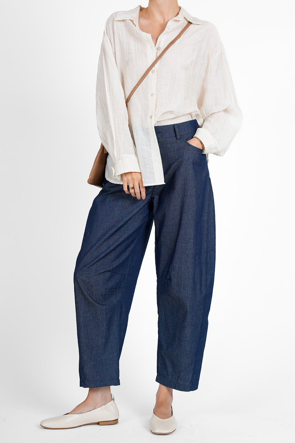 Casa Lyocell Blouse - butter