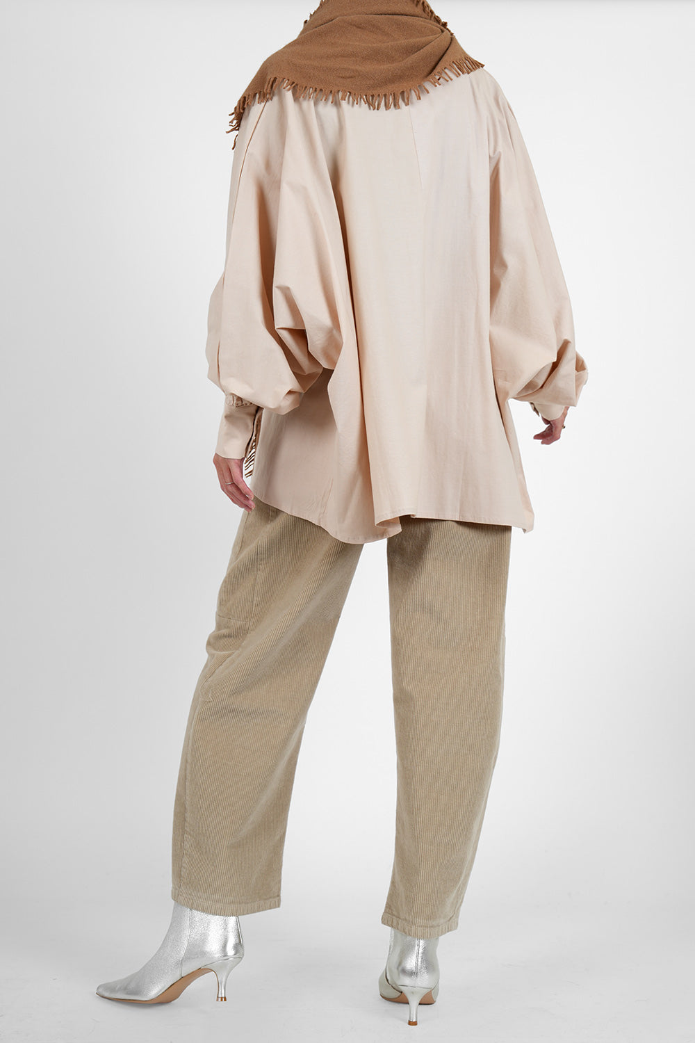 Cerena Poplin Blouse - cream
