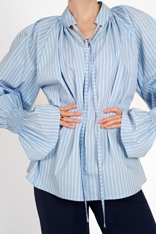 Charlotte Blouse - azure