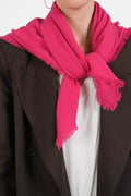 Claire Wool Scarf - berry