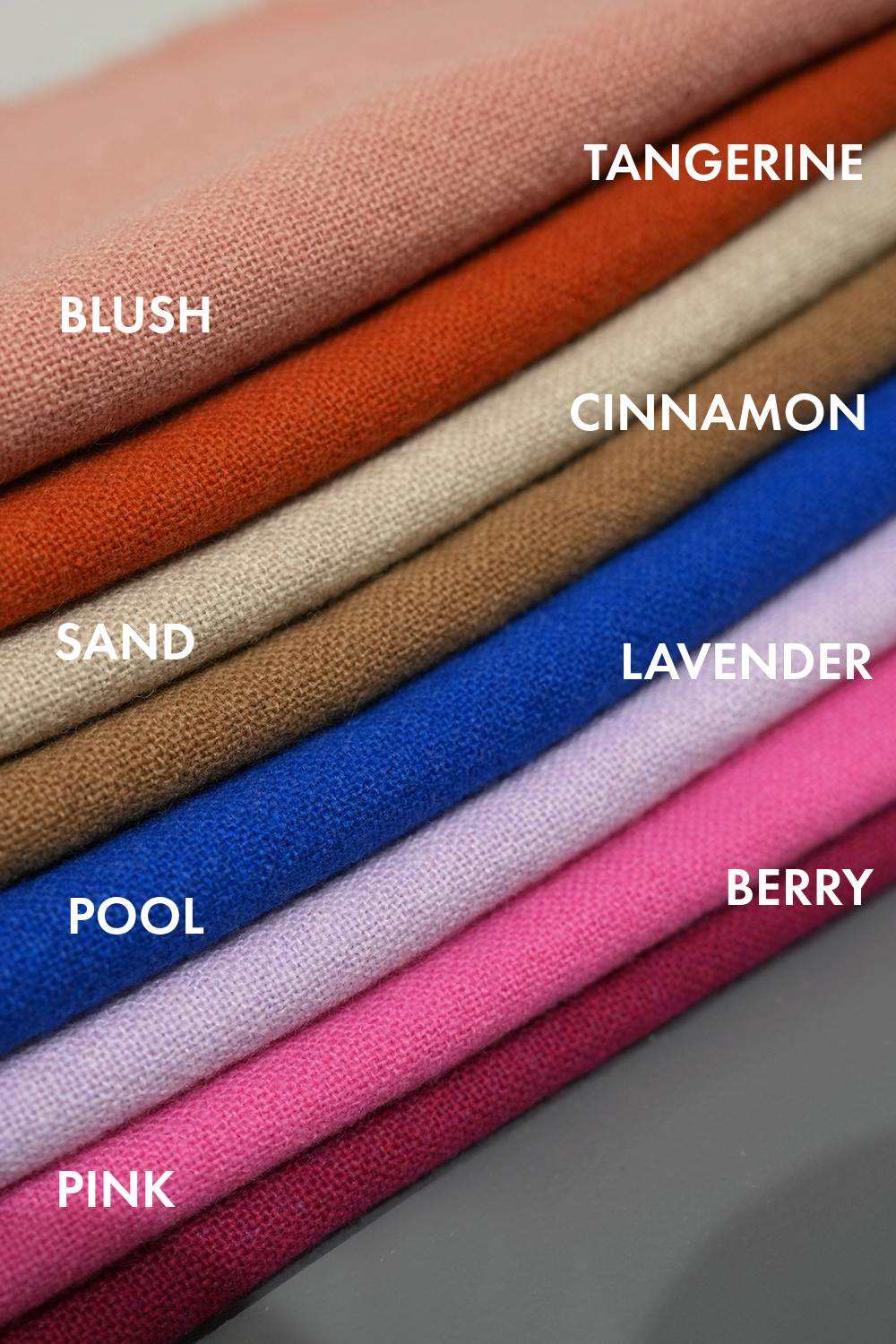 Quelara Wool Stola - taupe