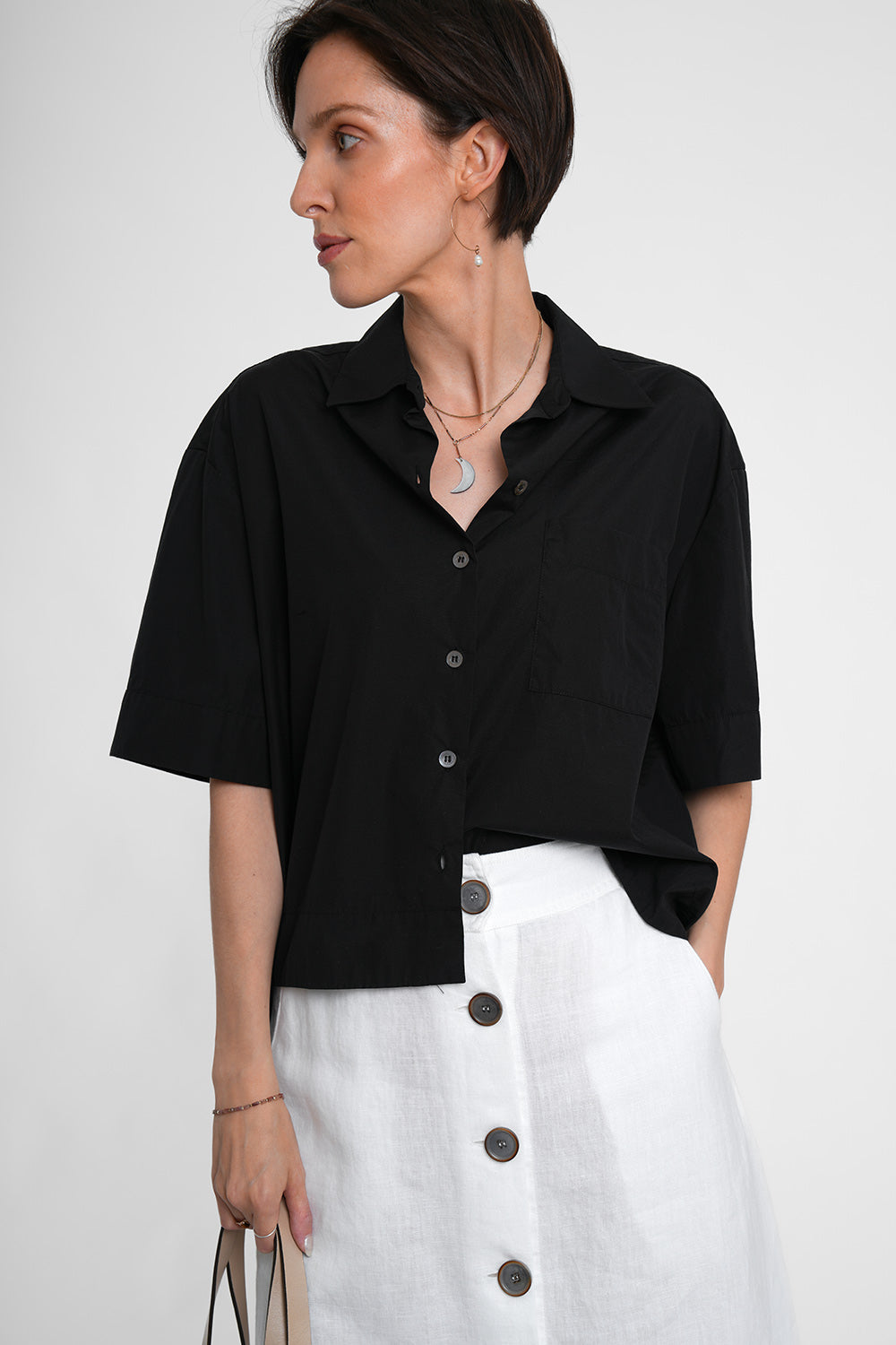 Como Blouse - black
