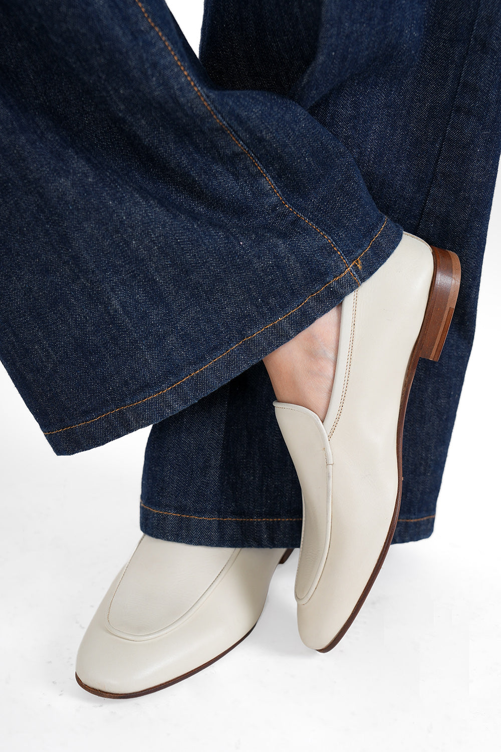Ennio Nap Shoe - cream