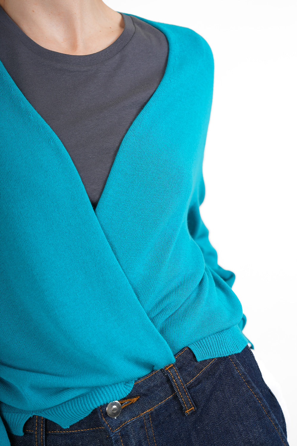 Erina Cardigan - turquoise