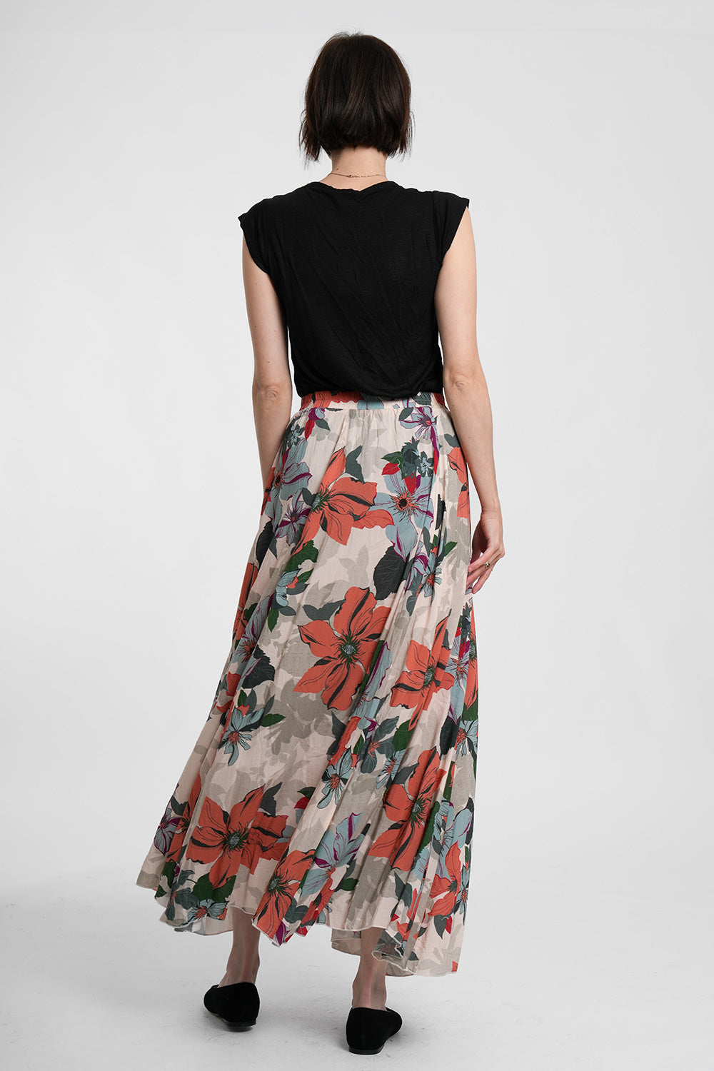Gama 1064 Skirt - flowers