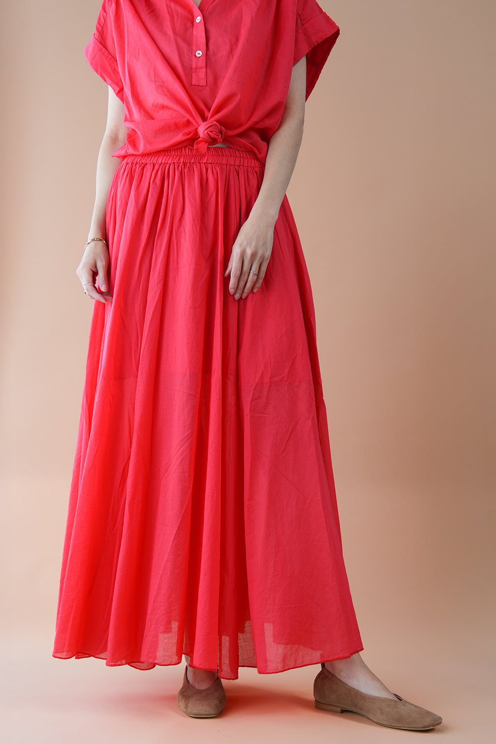 Gama Skirt - red
