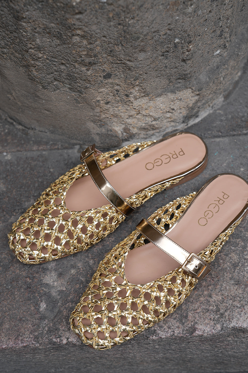 Isolde Shoe - gold
