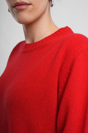 Meghan Wool Pull - red