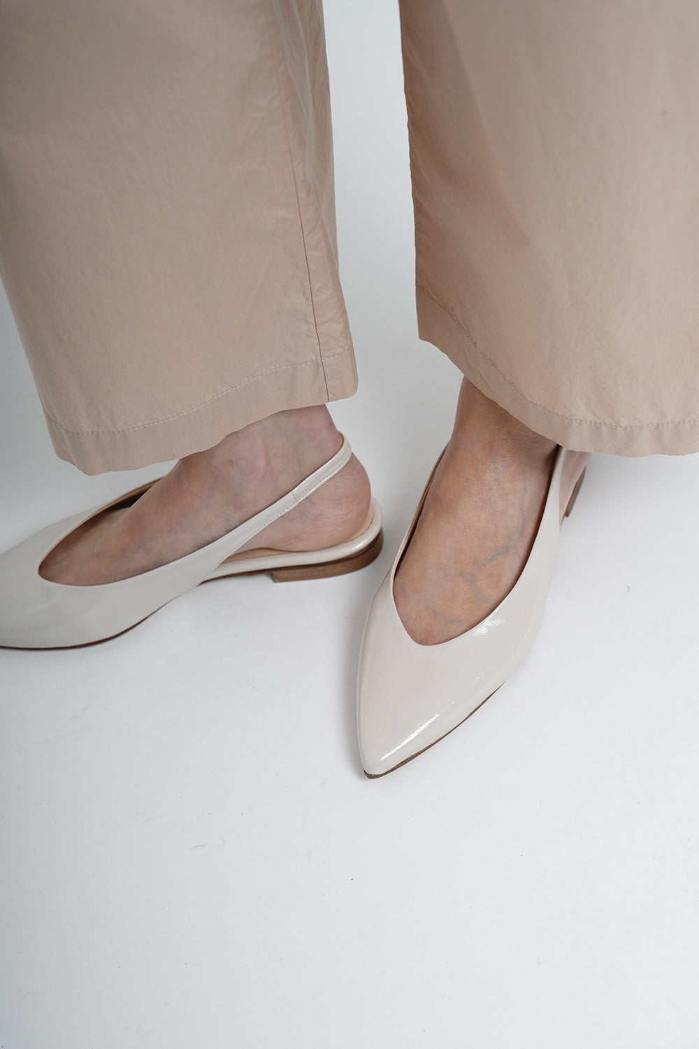 Milly Napl Shoe - creme