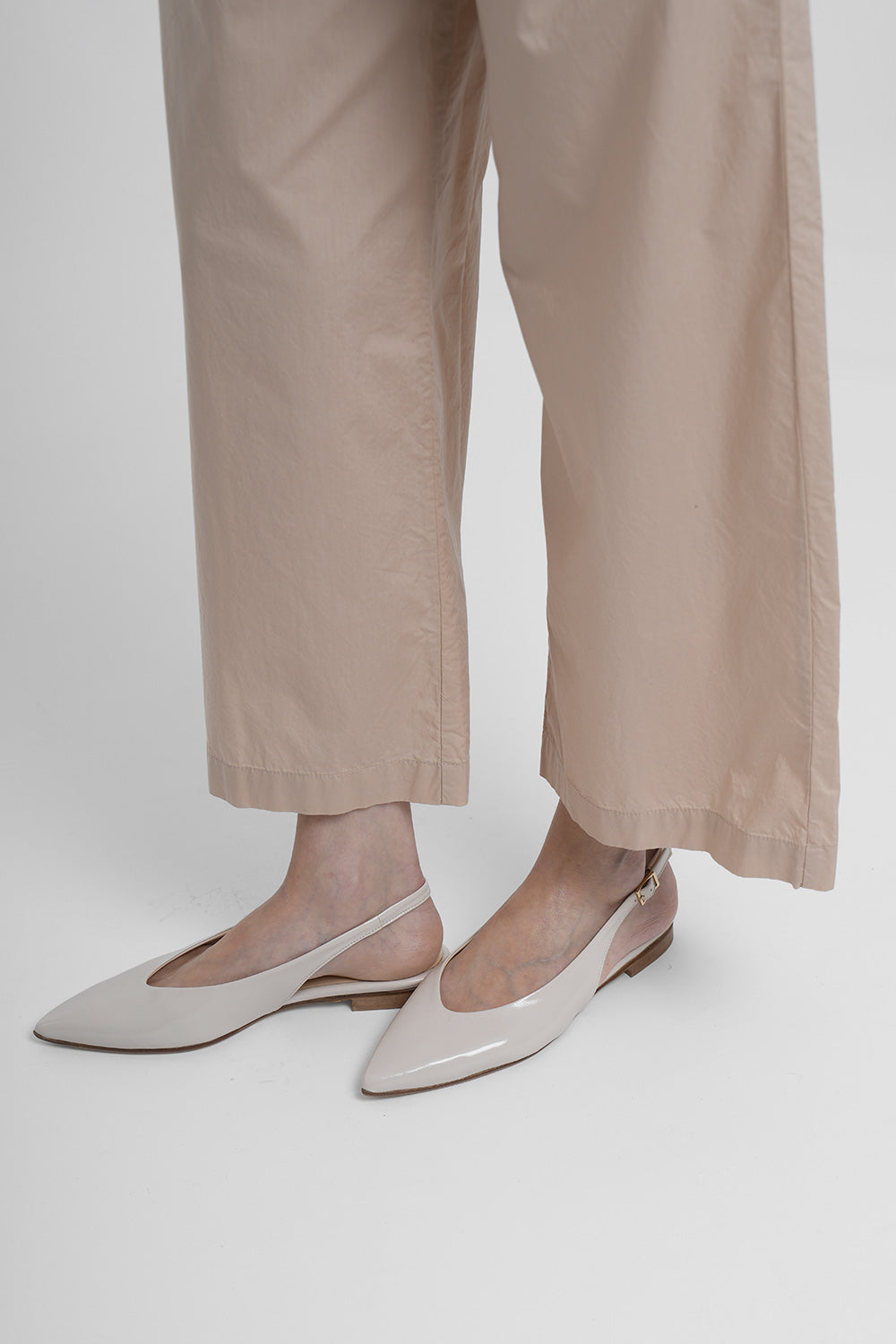 Milly Napl Shoe - creme