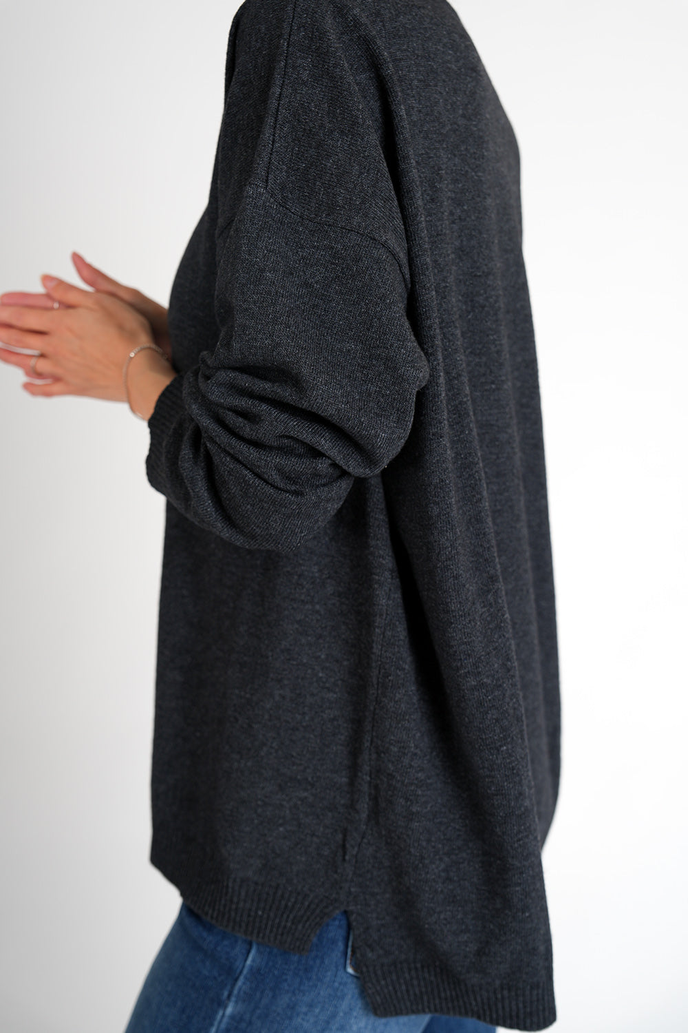 Momo Pullover - dark grey