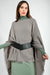 New Poncho Wool & Cashmere - taupe