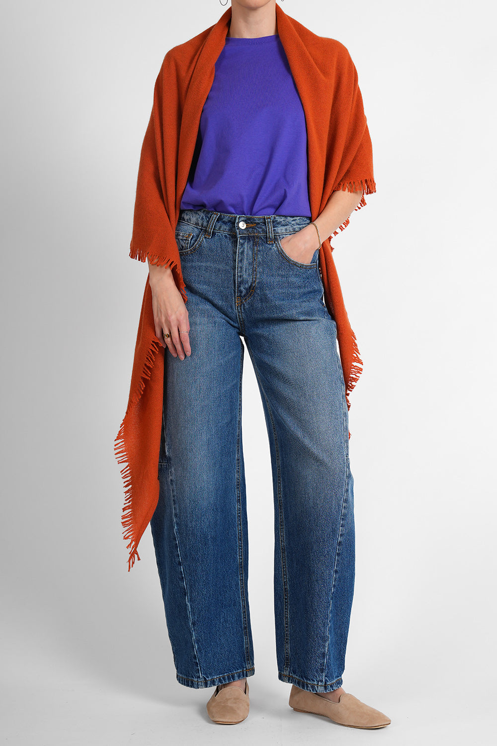 Quelara Stola - antracite