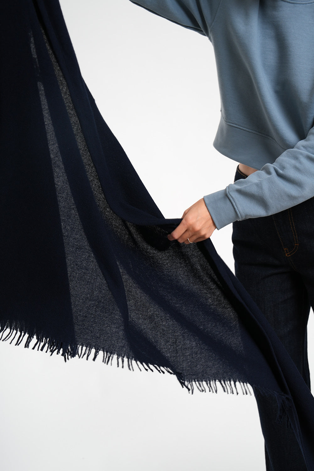 Quelara Wool Stola - notte