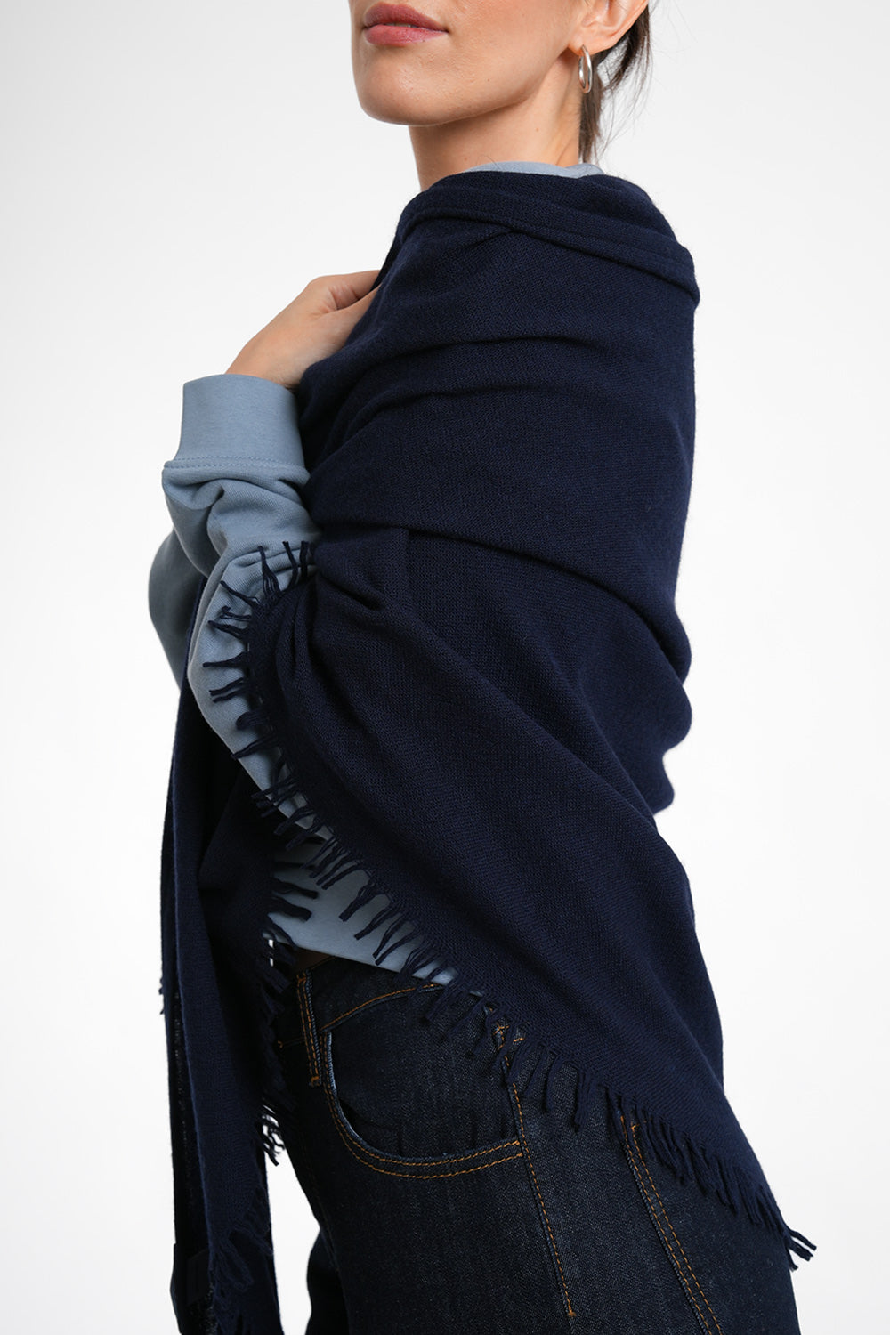 Quelara Wool Stola - notte