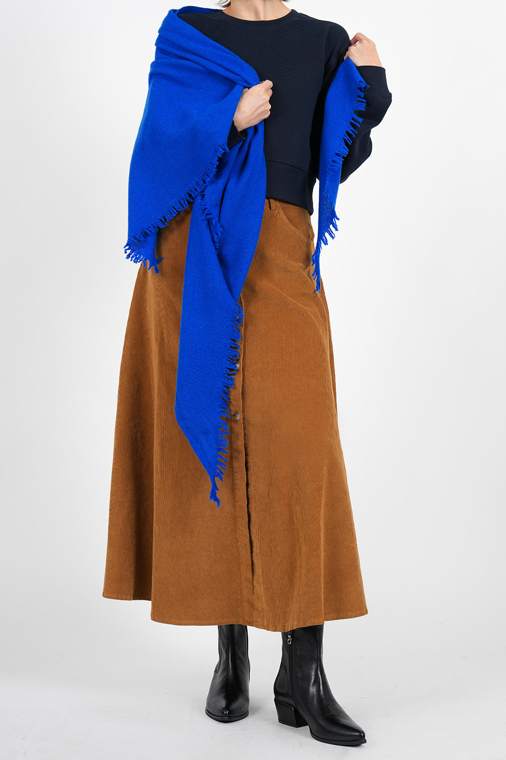 Quelara Wool Stola - pool
