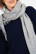Quintin Wool Stola - light grey