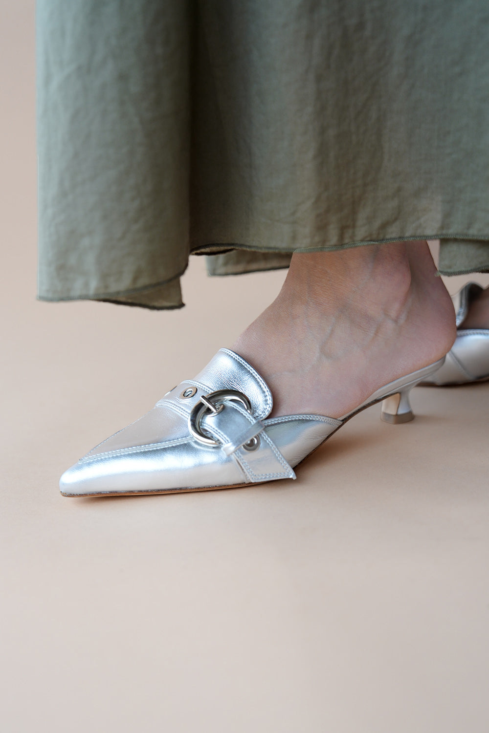 Selena Lam Shoe - silver