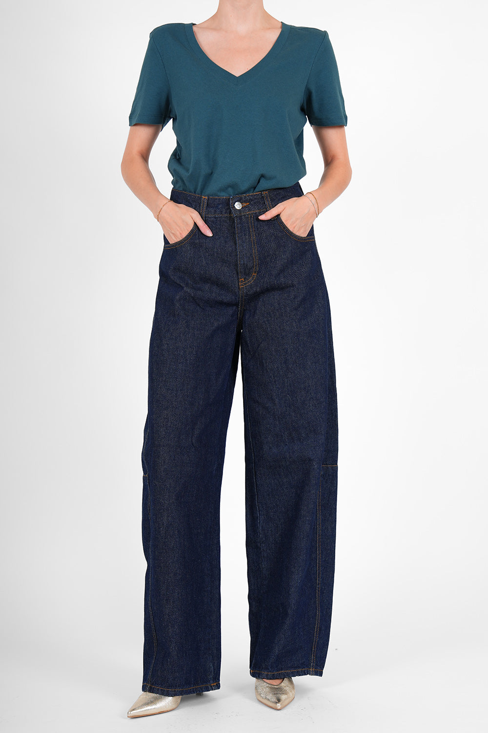 Tessa Organic Cotton Shirt - black
