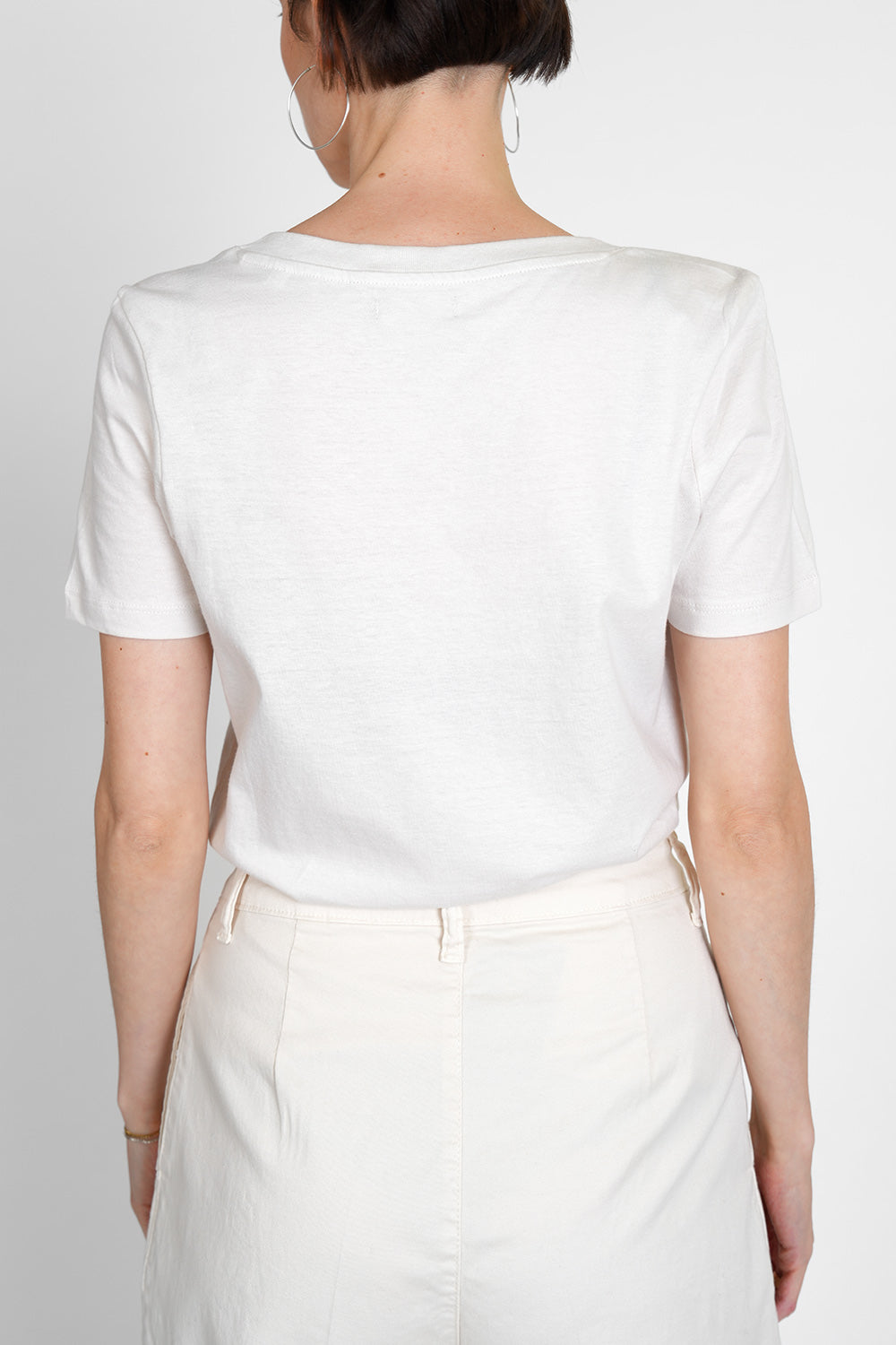 Tali Organic Cotton Shirt - ivory