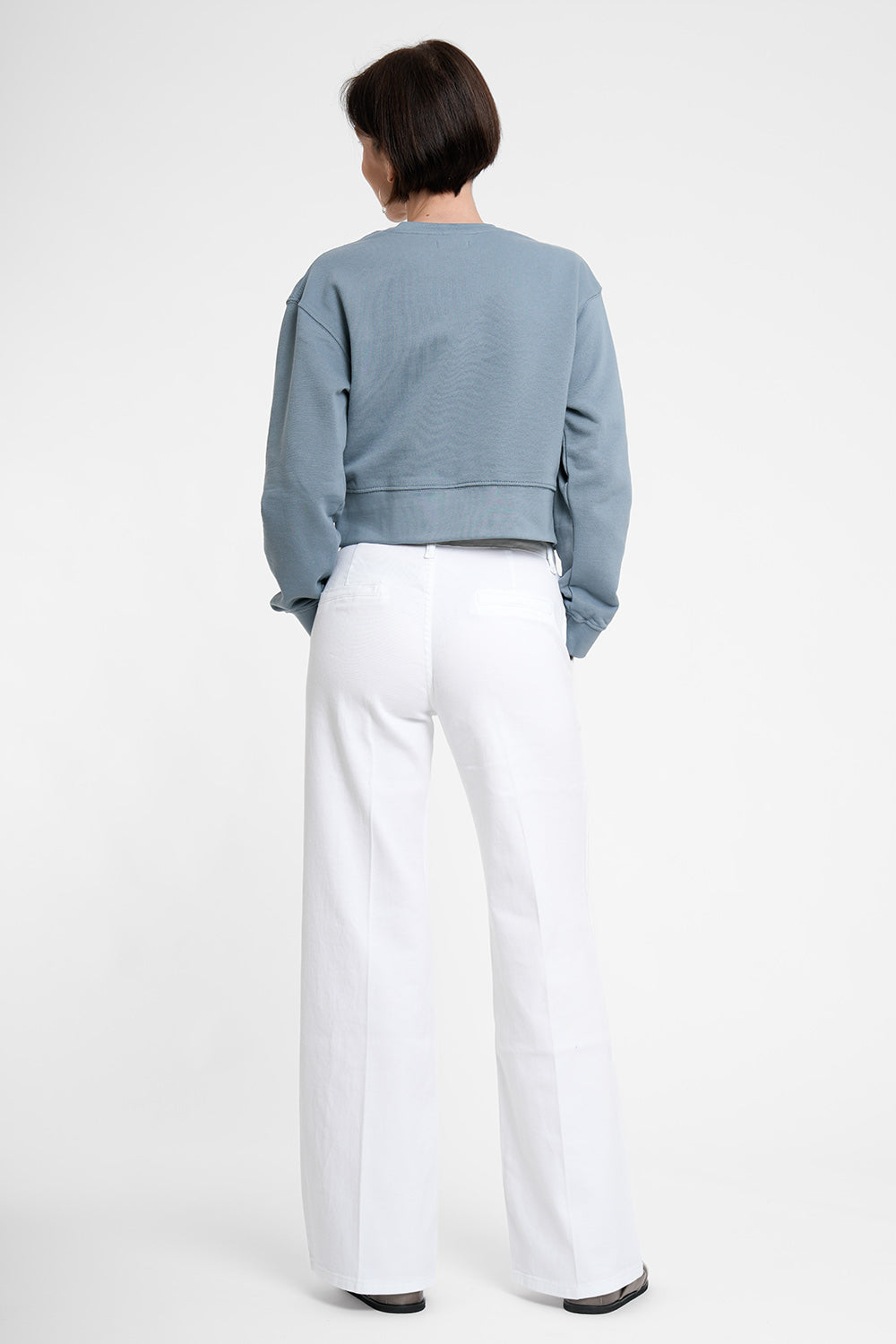 Tara Sweater - dusty blue