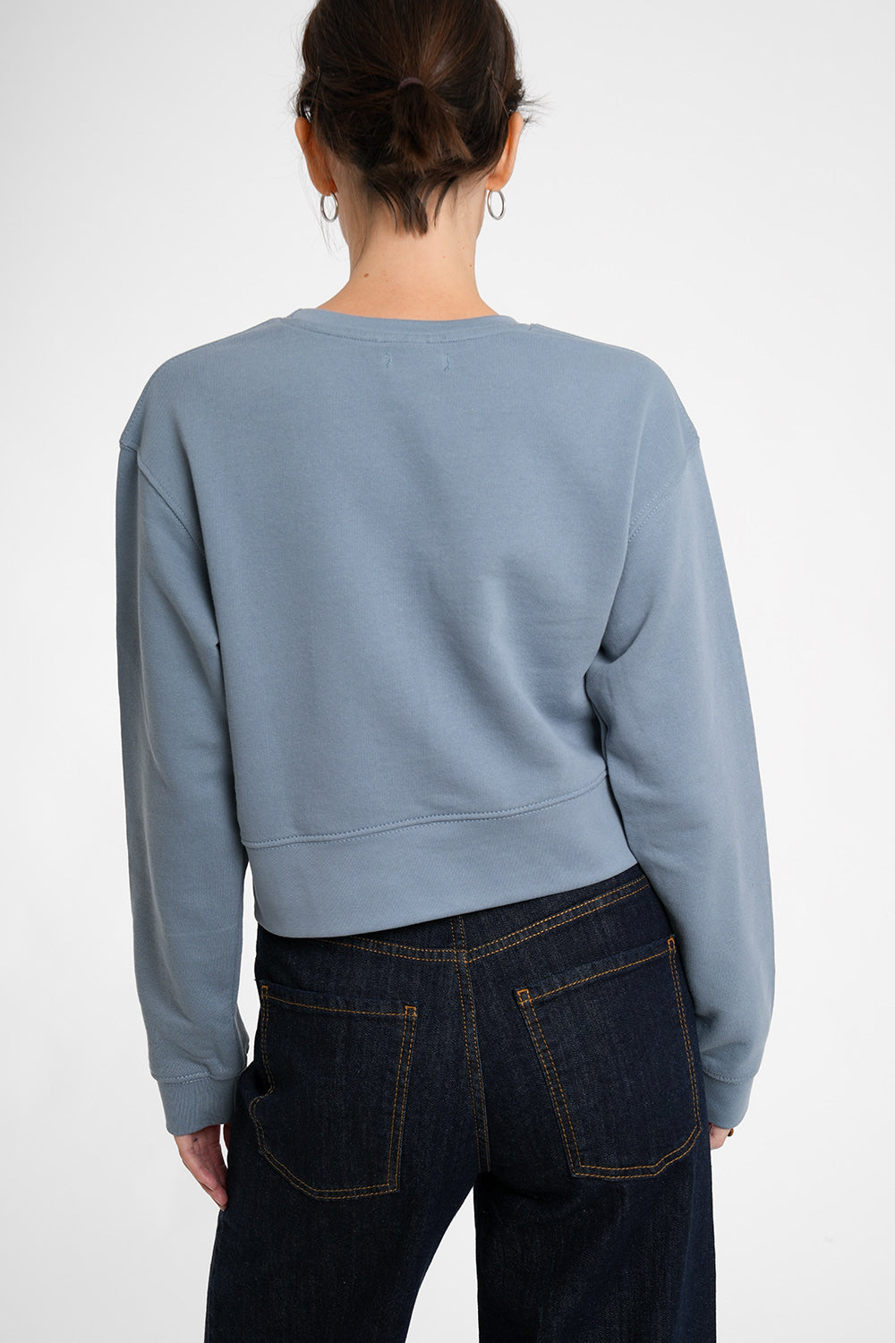 Tara Sweater - dusty blue