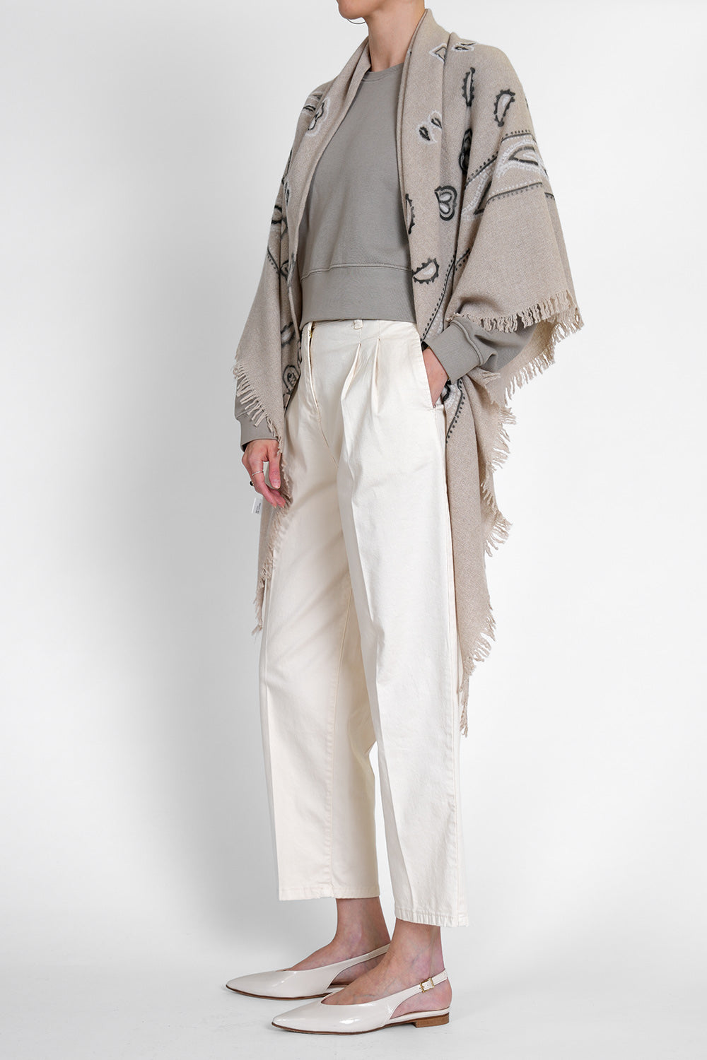 Tara Sweater - dusty blue