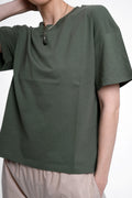 Tessa Organic Cotton Shirt - black