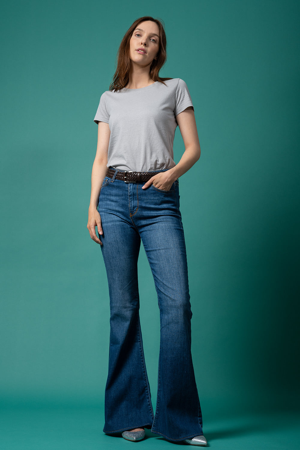 Tipra Organic Cotton Shirt - light grey