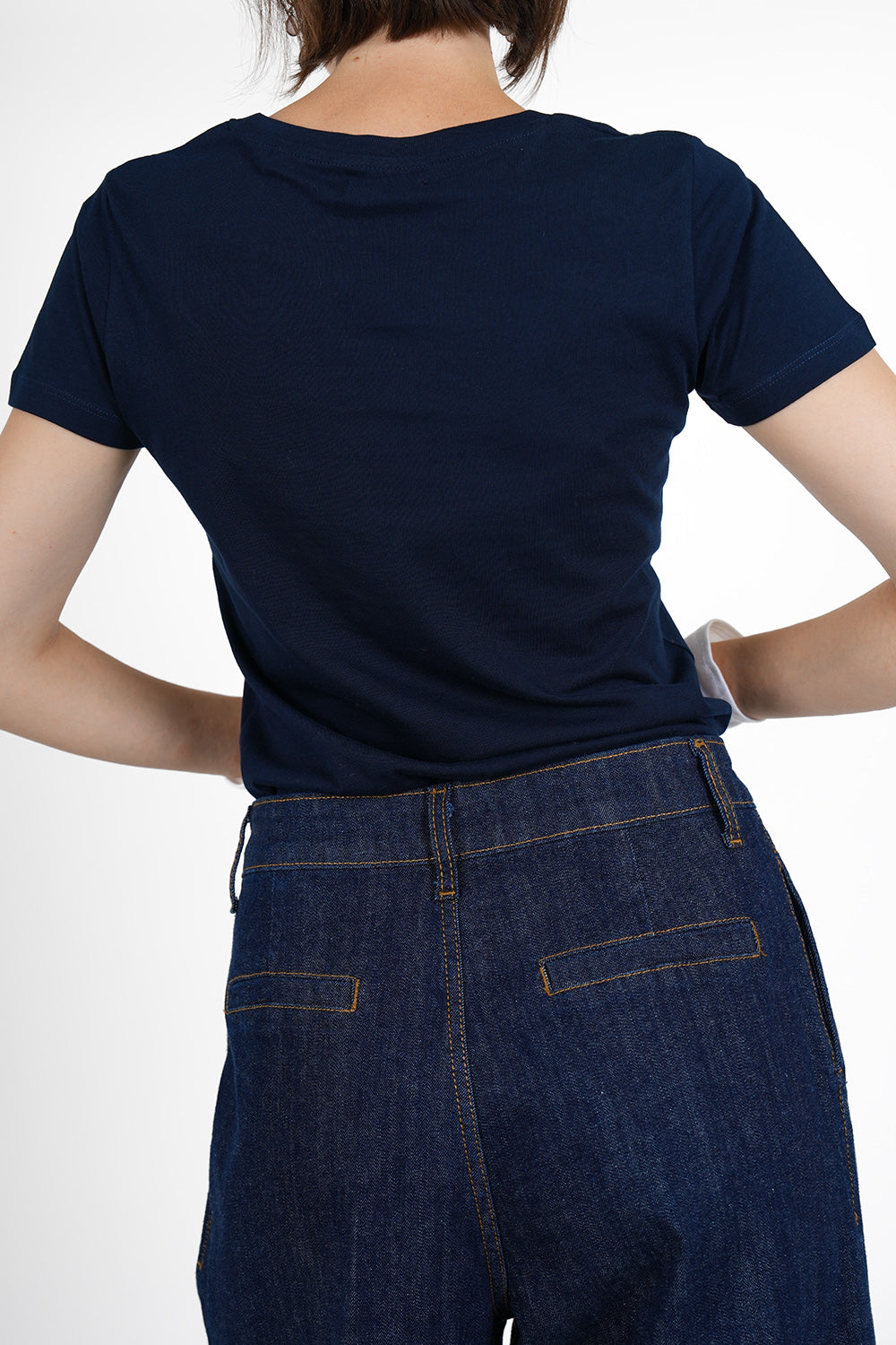 Tipra Organic Cotton Shirt - navy