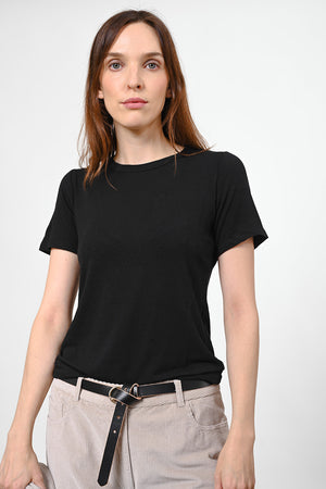 Trine Merino Wool Shirt - black