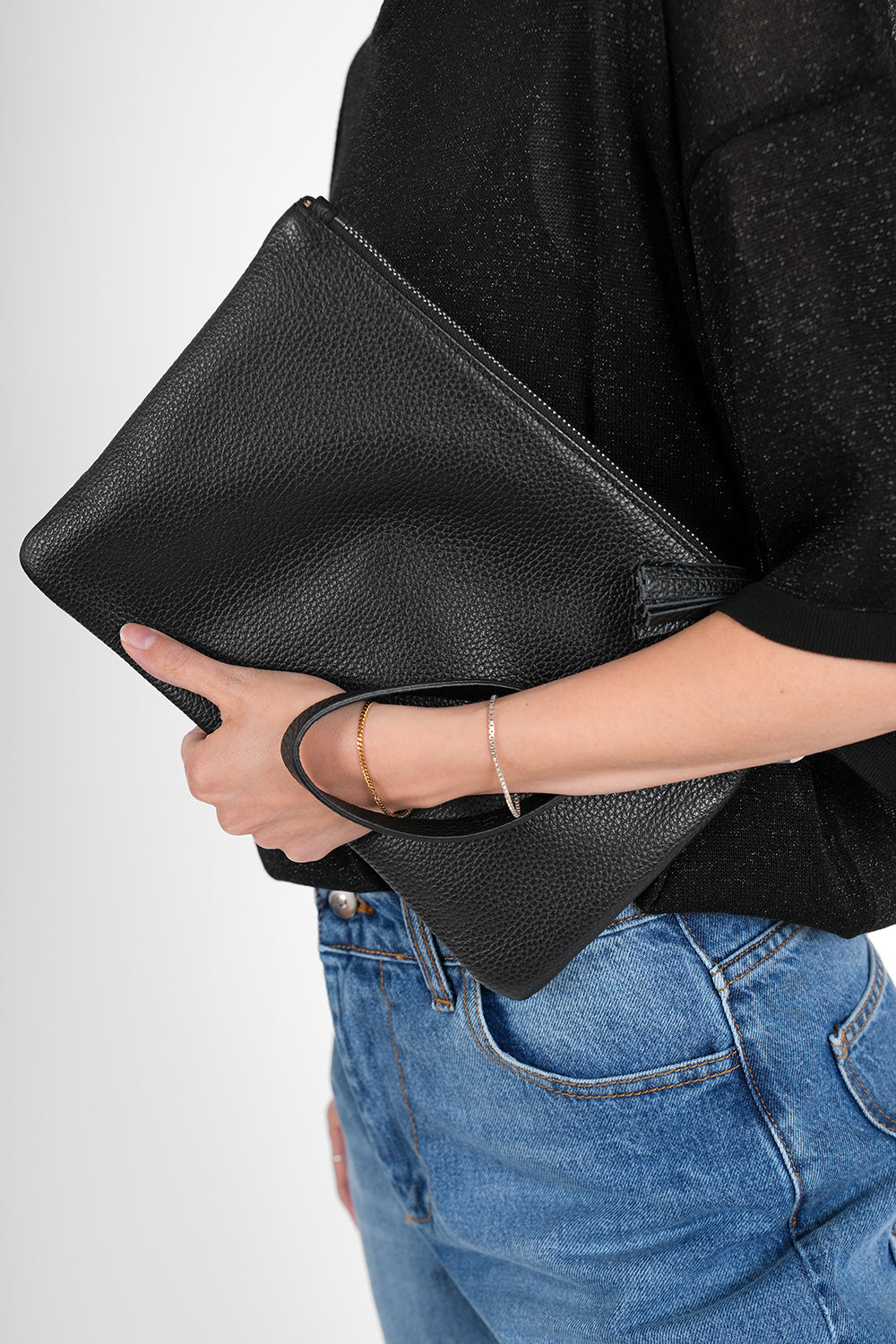 Bo Trucco Vel Bag - brown